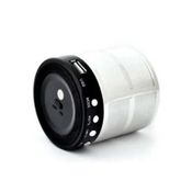Mini Caixa De Som Speaker Com Bluetooth Usb Ws-887 Prata