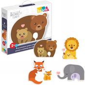 QUEBRA-CABECA ANIMAIS E FILHOTES -BRINQUDO EDUCATIVO -BABEBI