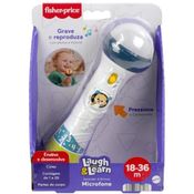 Microfone Cachorrinho Com Luz e Som 18m+ Fisher Price Mattel