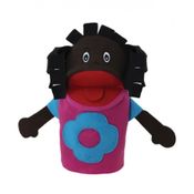 Fantoche de Mão Menina Negra