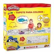 Tapete Bilingue e Apagador para Colorir PLAY-DOH FUN 8005-8 F0030-8