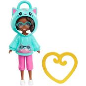 Boneca Mattel POLLY Pocket Amigas de Capuz Verde Mattel HKV98