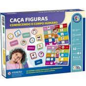 Jogo Caça Figuras Conhecendo o Corpo Humano Pais e Filhos