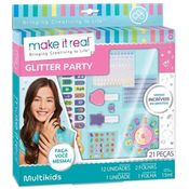 Kit para UNHAS MY STYLE BY Make IT Real Glitter PARTY Multikids BR2003