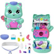 Polly Pocket Micro Mundo Estojo Gatinho - Mattel