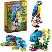 LEGO Creator 3 em 1 Papagaio Exótico 253 Peças 7+ 31136