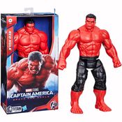 Boneco Capitão América Hulk New Red 30Cm 4+ Hasbro