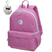 Mochila de Costas Juvenil Crinkle Pack Me Life Com Chaveiro