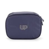 Estojo Escolar Box UP4YOU Metalizado Azul Luxcel