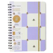 Caderno Colegial Melissa Casa Das Abelhas Lilas 80Fls Cicero