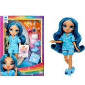 Boneca Rainbow High Junior Pj Party - Skyler Bradshaw (azul)