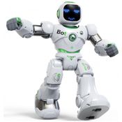 Robô Inteligente Programável com Controle de Voz e APP, 4 a 9 Anos, RUKO, Branco