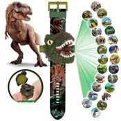 Relogio Dinossauro Luzes Projetor Infantil - Sortidos