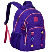 Mochila Escolar de Costas Rebecca Bonbon SOFT Matelassê Roxo RB24536