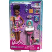 Barbie Family Skipper com Bebe Vestido ARCO-ÍRIS Mattel HTK34