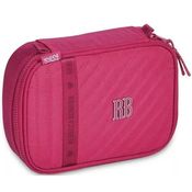 Estojo BOX Escolar Rebecca Bonbon Oficial Feminino Infantil RB24678 Rosa
