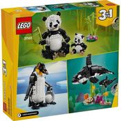 Lego Animais Selvagens: Familia de Pandas 31165