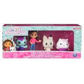 Conjunto Bonecos GABBY, PANDY, Mercat e Cakey GABBYS Dollhouse SUNNY