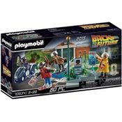 Playmobil - De Volta Pro Futuro - Fuga De Skate  80 peças