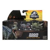 Jurassic World Carrinhos 7cm T.rex, Indoraptor E Triceratops - Sunny