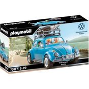 Playmobil Volkswagen Beetle Fusca Azul - 52 Peças