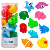 Brinquedos para Banho Piscina Bebe Infantil Aquatico Buba COR Oceano