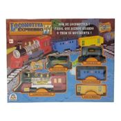 Trem Locomotiva Expresso II Com Som e Luz  Braskit