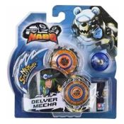 Pião Com Lançador De Batalha Infinity Nado Splitting Combat System - Delver Mecha - Candide