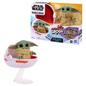 Star Wars Mandalorian Baby Yoda Grogu Wild Ridin Animatrónico  C/ 25 Sons e Movimentos - Hasbro