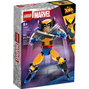 Lego 76257 X-Men Marvel  -  Figura de Construção Wolverine 22 Cm Articulado – 327 peças