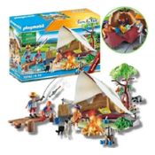Playmobil Family Fun Viagem de Acampamento em Família – 70 peças