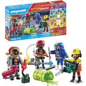 Playmobil Action Heroes My Figures - Pack Bombeiros e Acessorios – 70 peças