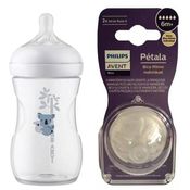 Kit Mamadeira Petala 260ML Coala + Bico N5 Philips AVENT