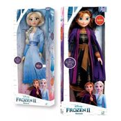Boneca Frozen 2  - Elsa + Anna 55 cm Disney  Baby Brink
