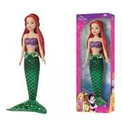 Boneca Pequena Sereia Ariel Articulada Disney 55 Cm - Baby Brink