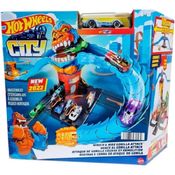 Hot Wheels City Pista Posto Ataque Do Gorila – Mattel