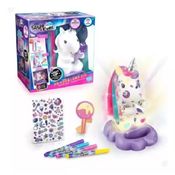 Style 4 Ever Decore Luminaria Grande Unicornio C/ Led Multicolorido - Brilha no escuro – Fun