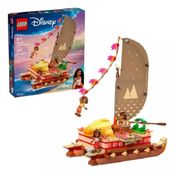Lego 43270 Disney Moana Filme 2 -  Canoa De Aventura Moana – 529 peças