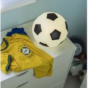 Luminária Abajur Decoração Menino Bola Futebol Bivolt