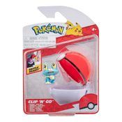 Figura Froakie e Poke ball Clip 'n' Go Pokemon Sunny 2606