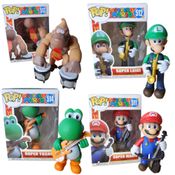 Bonecos Articulados Kit Com 4 Personagens Super Mario