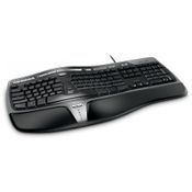 Teclado Ergonômico Dividido com Fio Recarregável Reduz a Tensão das Mãos, MICROSOFT 5QH 00001, Preto