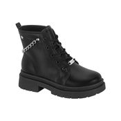 Coturno Infantil Molekinha Corrente Preto