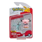 Pokemon Machop e Snubbull Battle Figure Sunny 2778