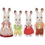 Sylvanian Families - Nova Família Coelho Chocolate