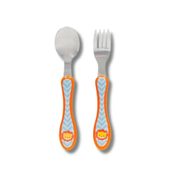 KIT TALHERES COLHER E GARFO INOX LEAO - BUBA