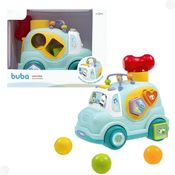 BRINQUEDO INTERATIVO CARRINHO DE ATIVIDADES LUZ E SOM - BUBA