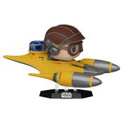 Pop Star Wars Anakin Skywalker no Naboo Starfighter com R2-D2 Funko 70132