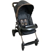 Carrinho de Bebe para Passeio Galzerano Romano Preto Cobre