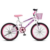 Bicicleta Infantil Aro 20 Jully - Colli Rosa Neon